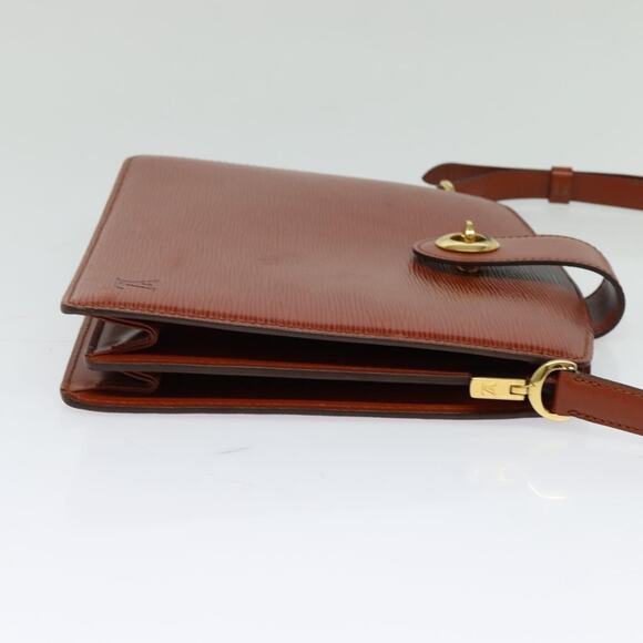 LOUIS VUITTON Epi Capuchin Shoulder Bag Brown M52343 - Picture 6 of 13